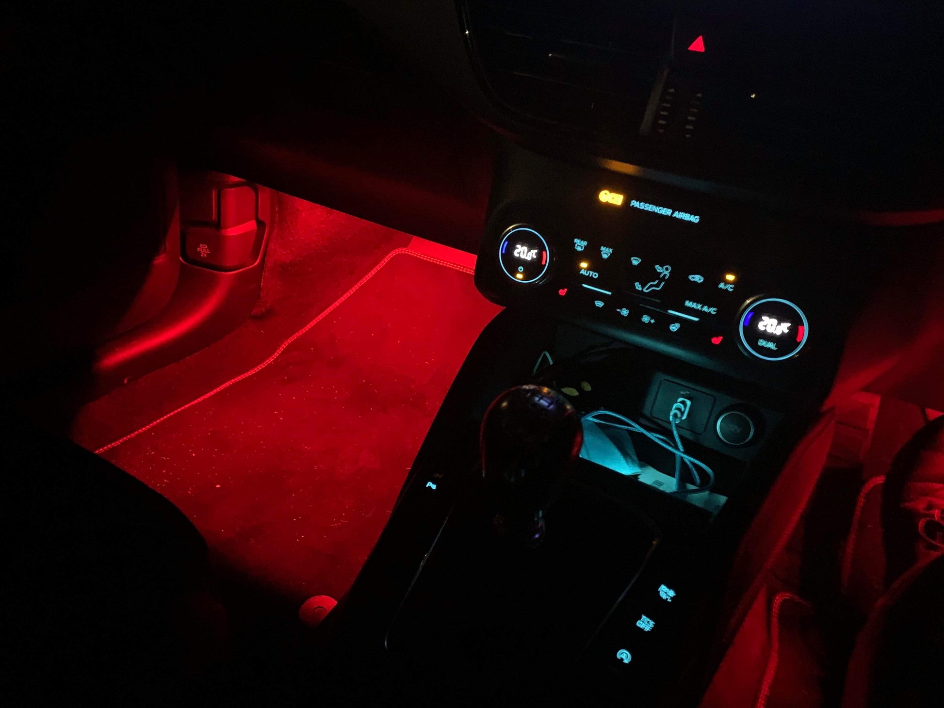 Chaser Edition RGB Footwell Kit - MK4 Focus All Models - Car Enhancements UK
